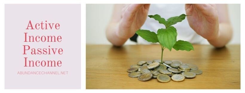 Active Income Passive Income 網路賺錢主動收入及被動收入