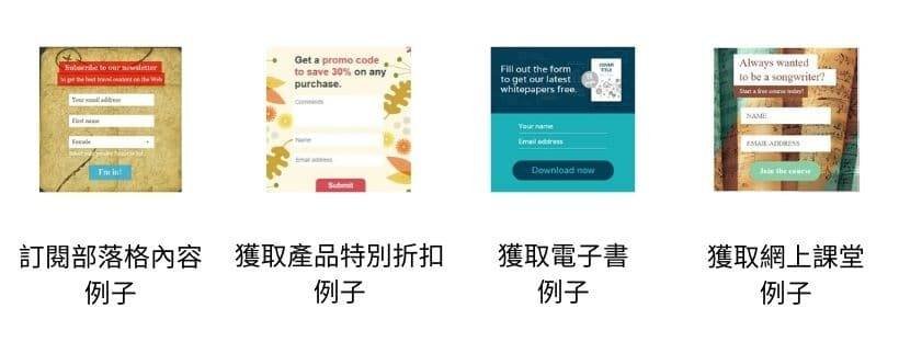 Email行銷Lead Magnet 例子