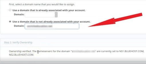 bluehost add on domain verify ownership Bluehost 證實你擁有域名