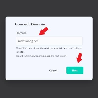 connectdomainstep2 建立網站域名連接步驟2